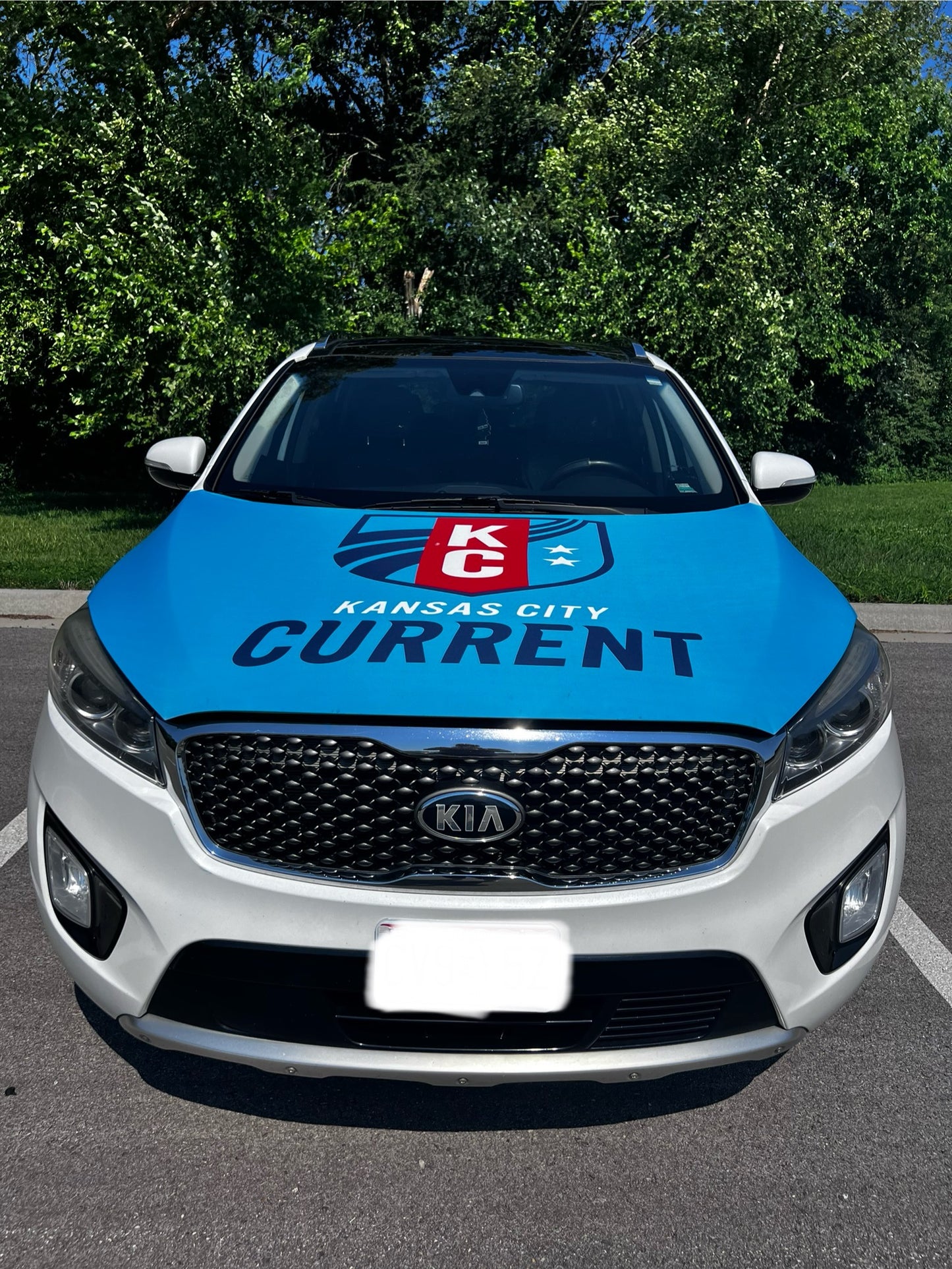 KC Current Car Hood Cover