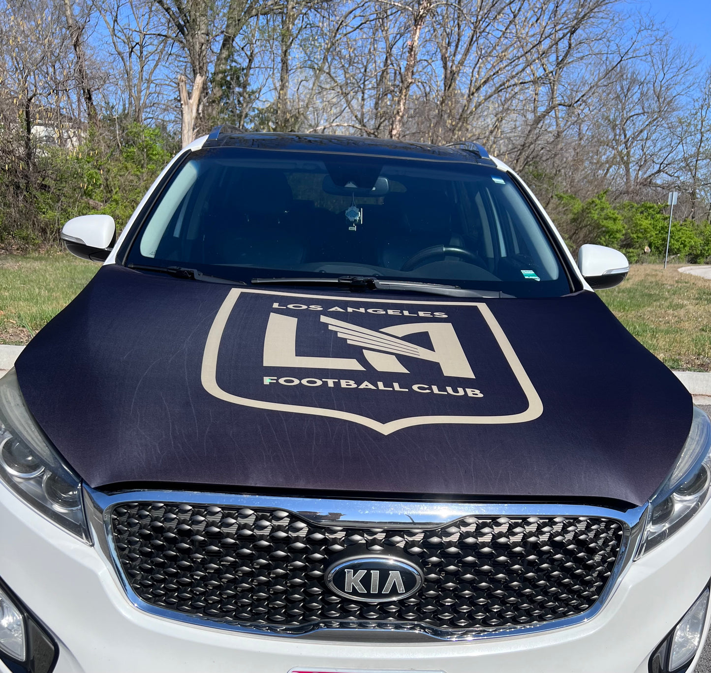 Los Angeles FC Car Hood Cover