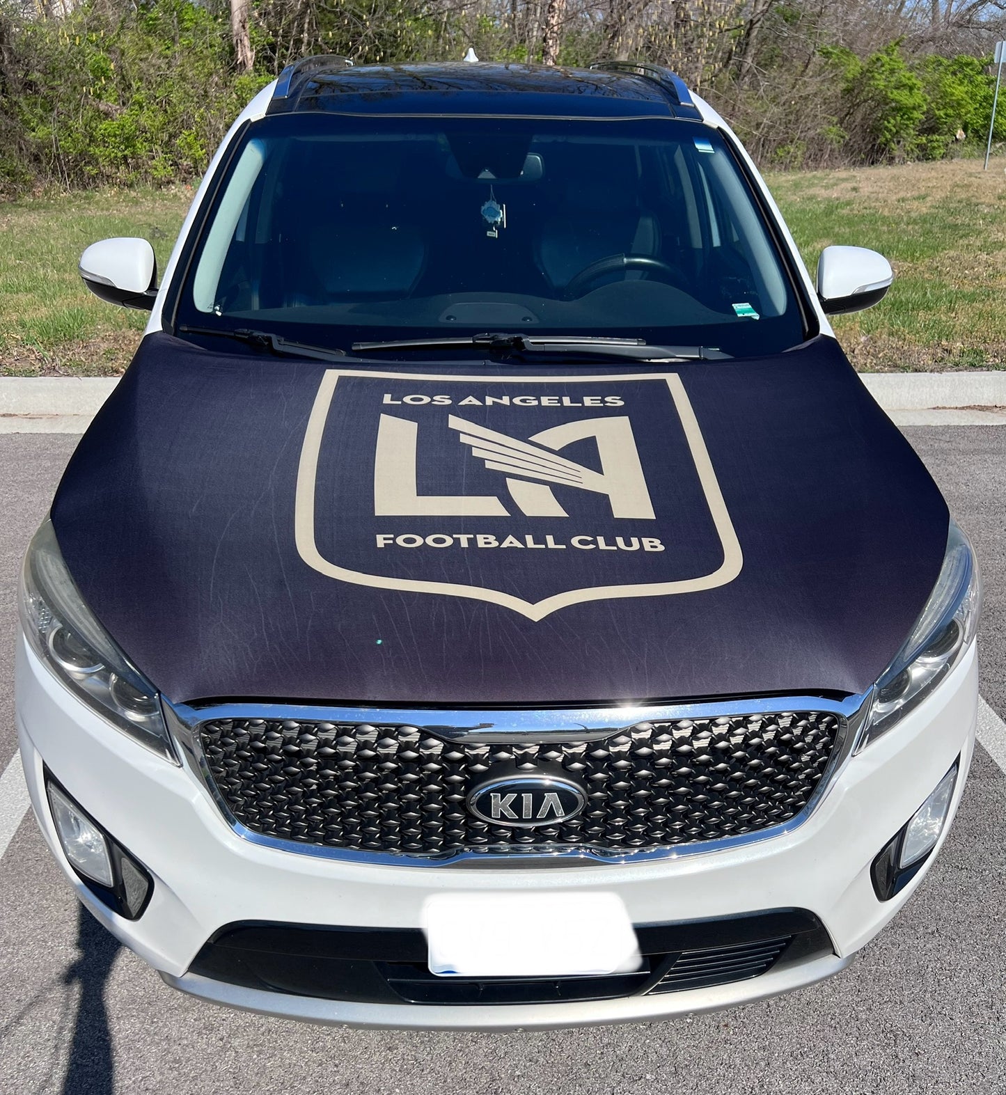 Los Angeles FC Car Hood Cover