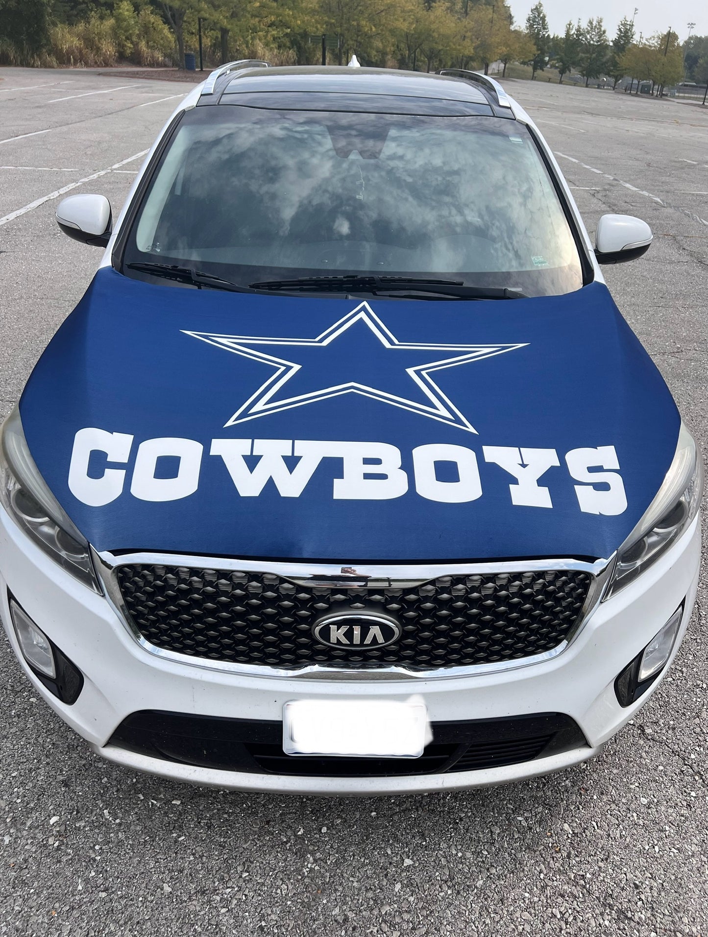 Dallas Cowboys Car Hood Cover