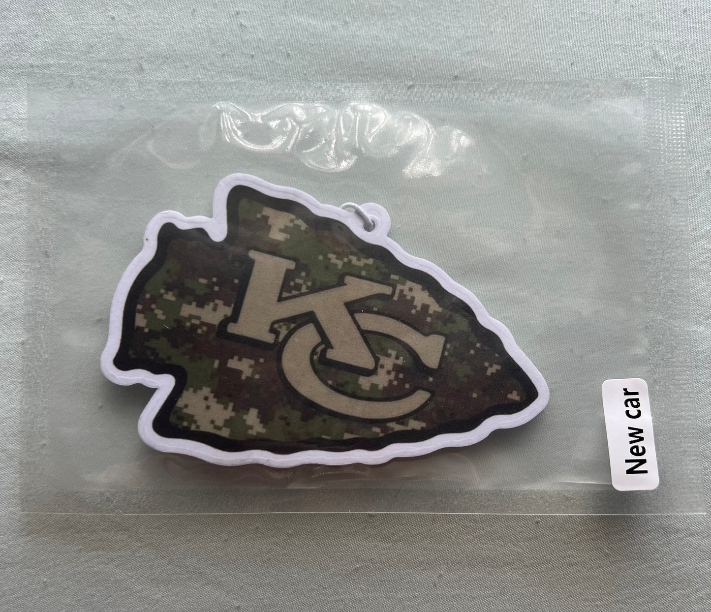 Chiefs Camo Arrowhead Car Freshener