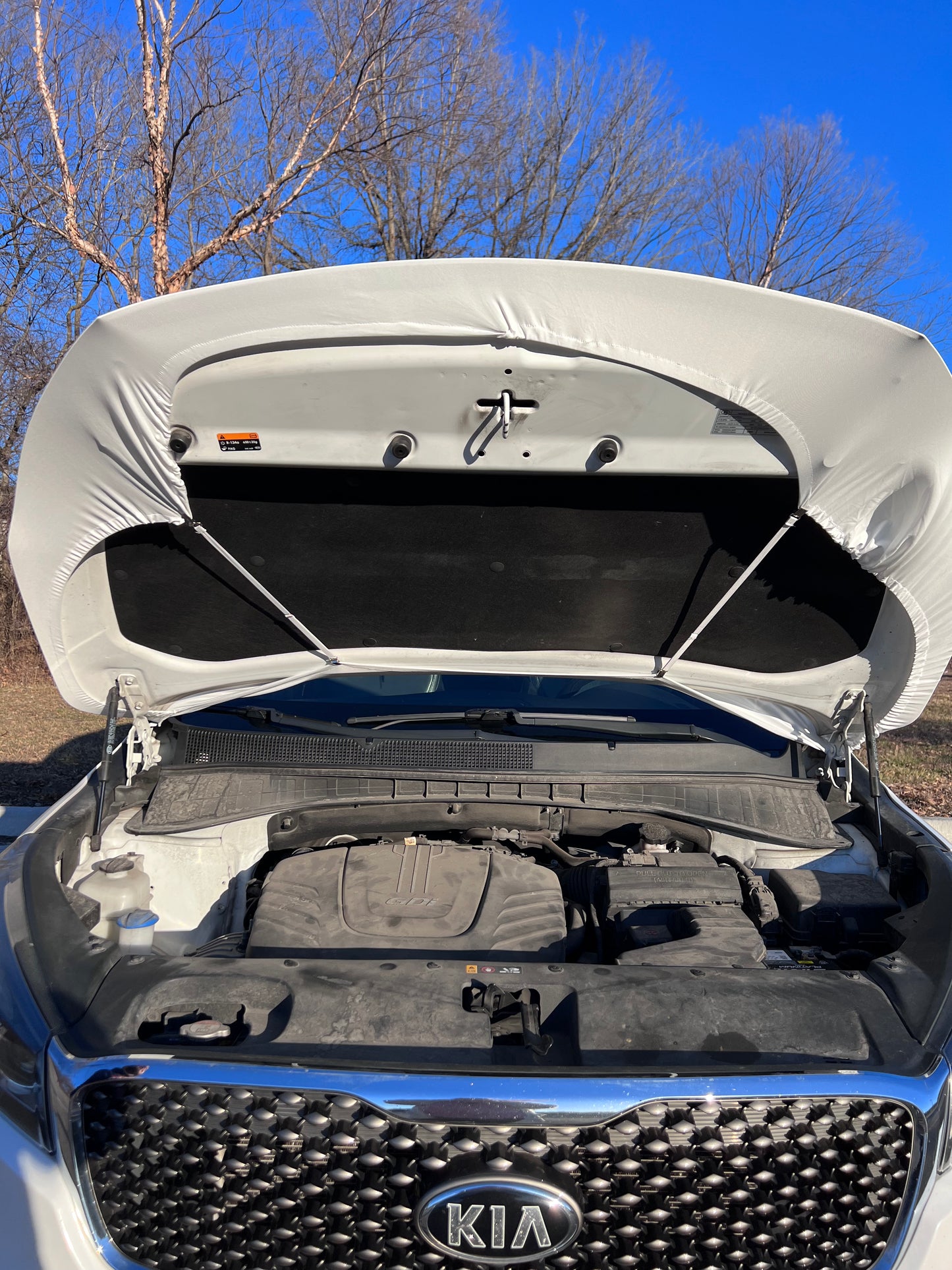 He Is Risen Easter Car Hood Cover
