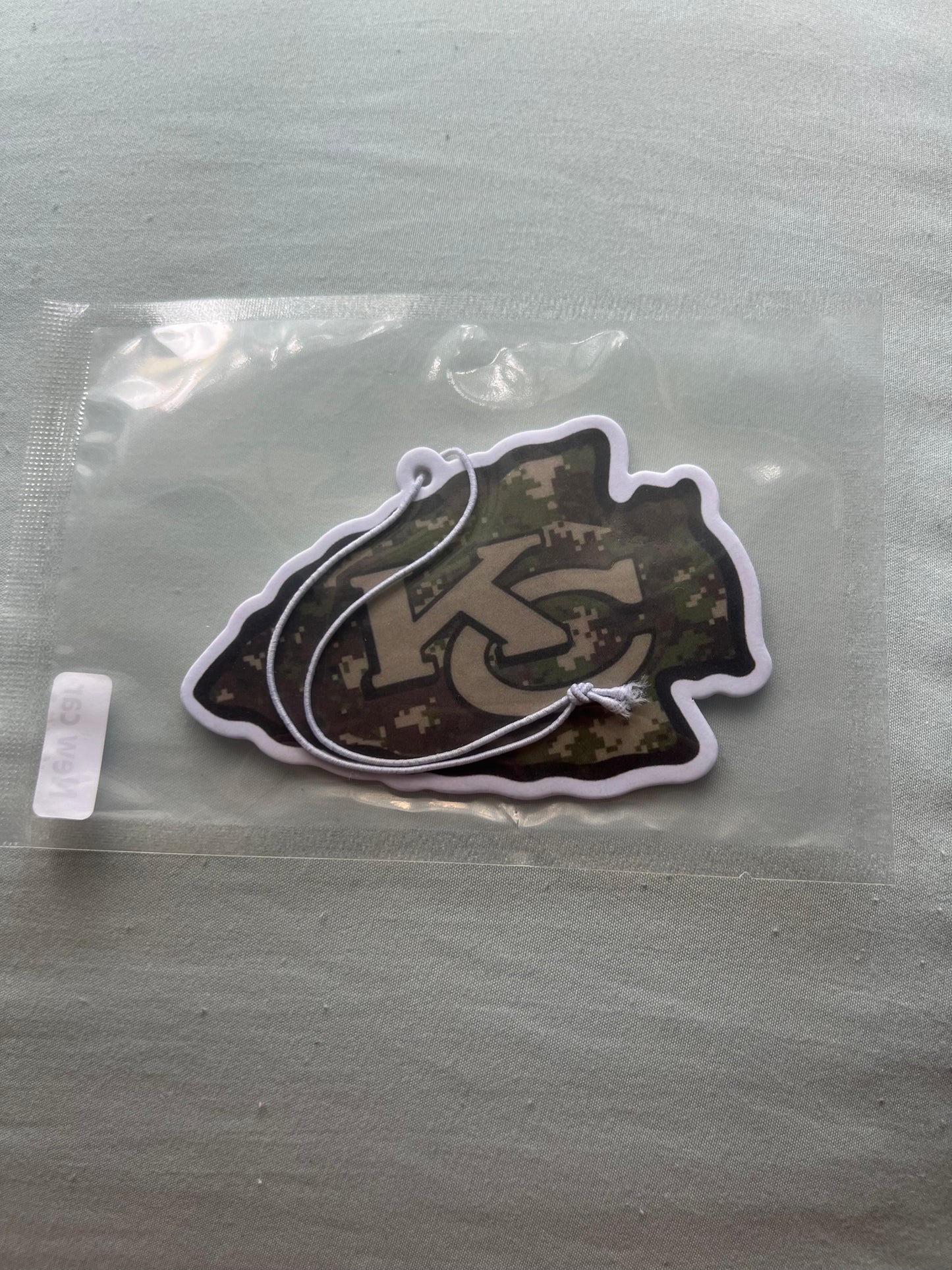 Chiefs Camo Arrowhead Car Freshener