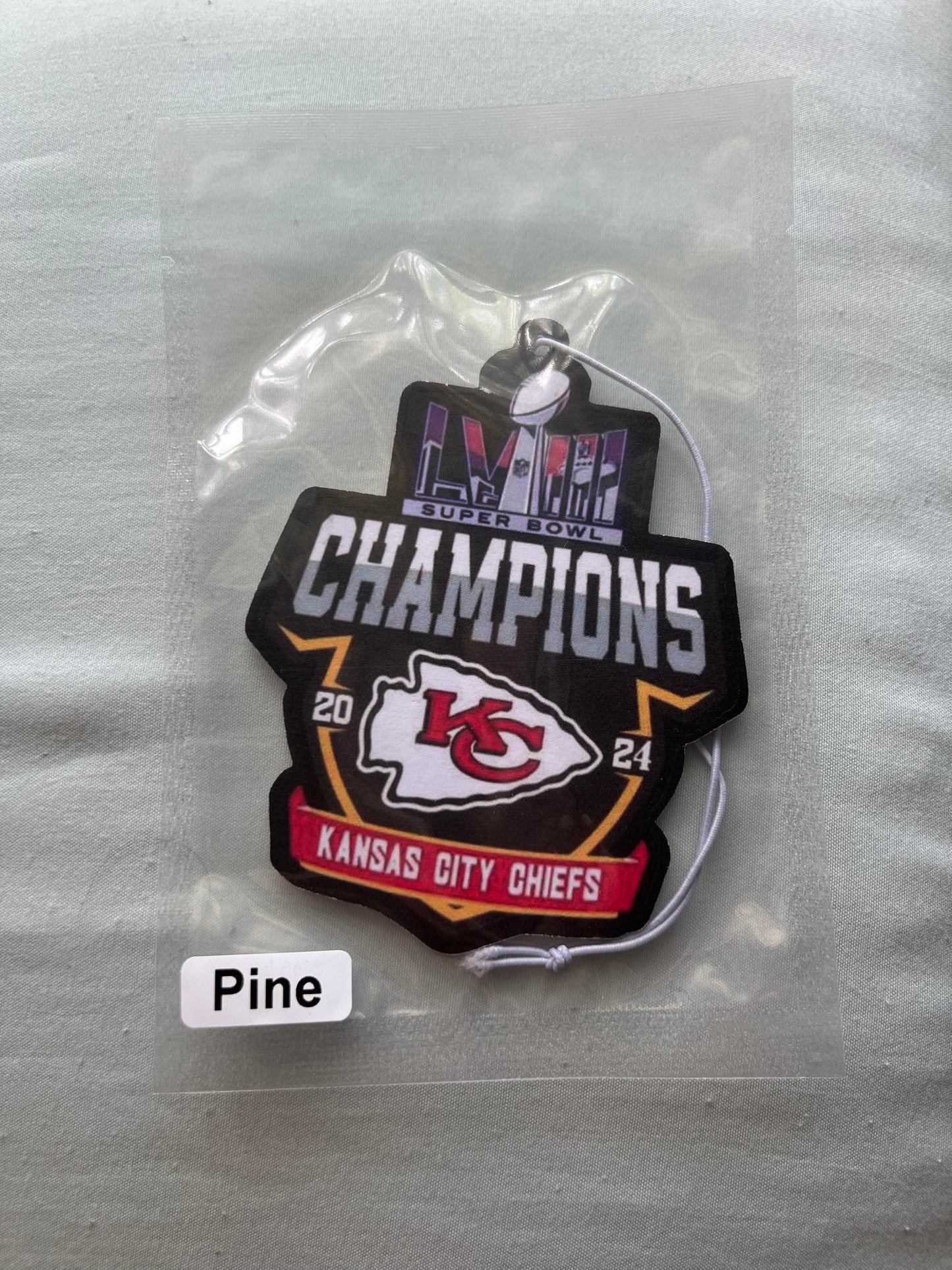 Chiefs 2024 Champions Car Freshener
