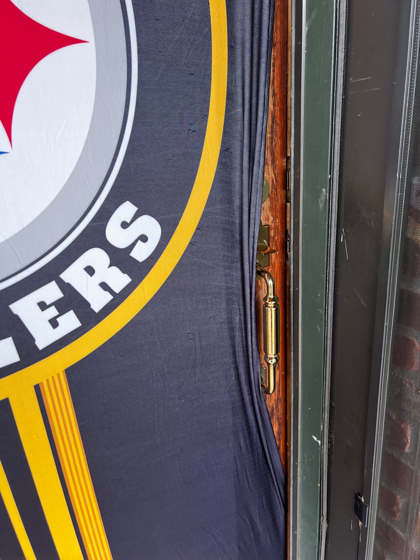 Pittsburgh Steelers Door Cover