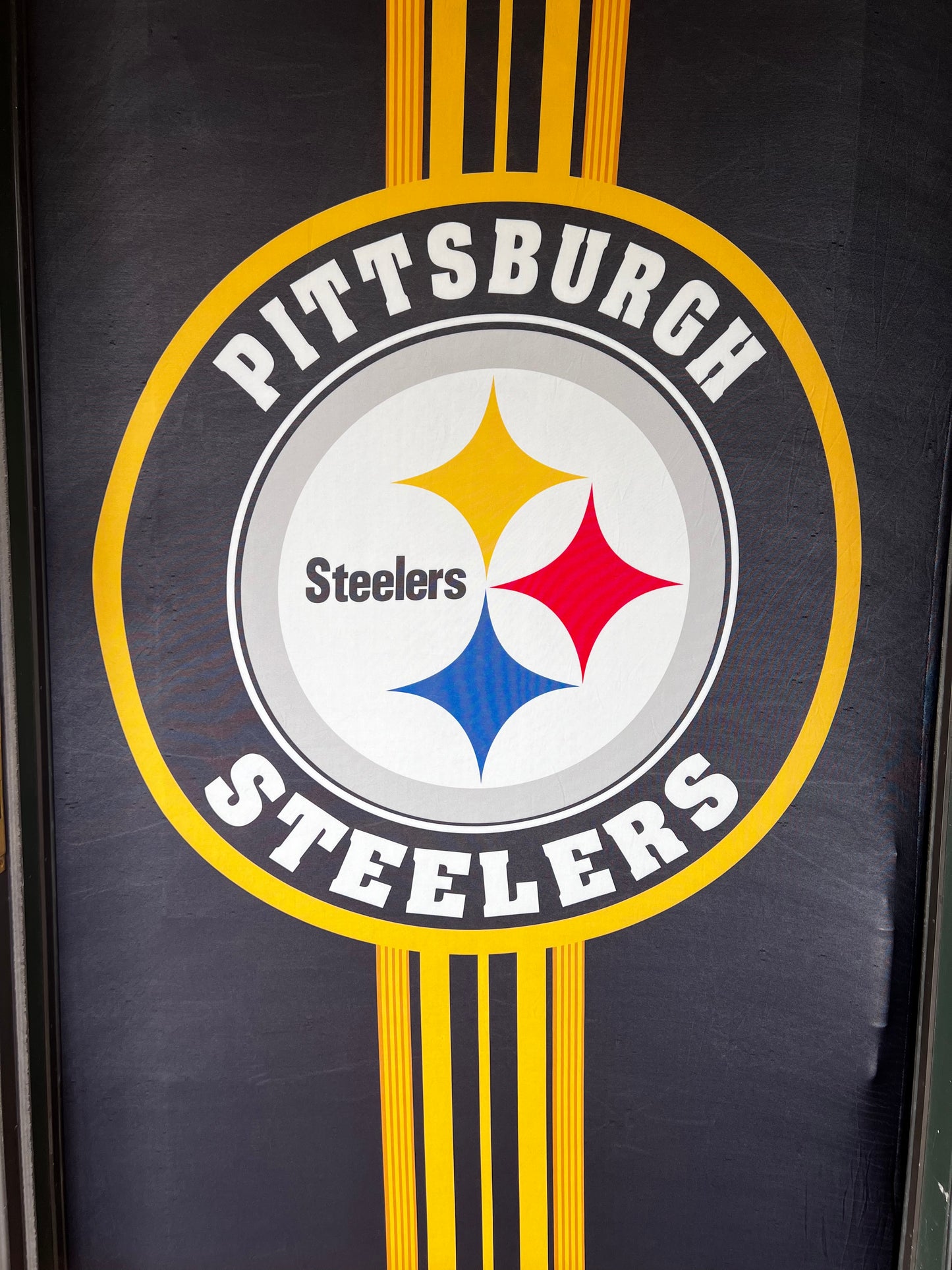 Pittsburgh Steelers Door Cover
