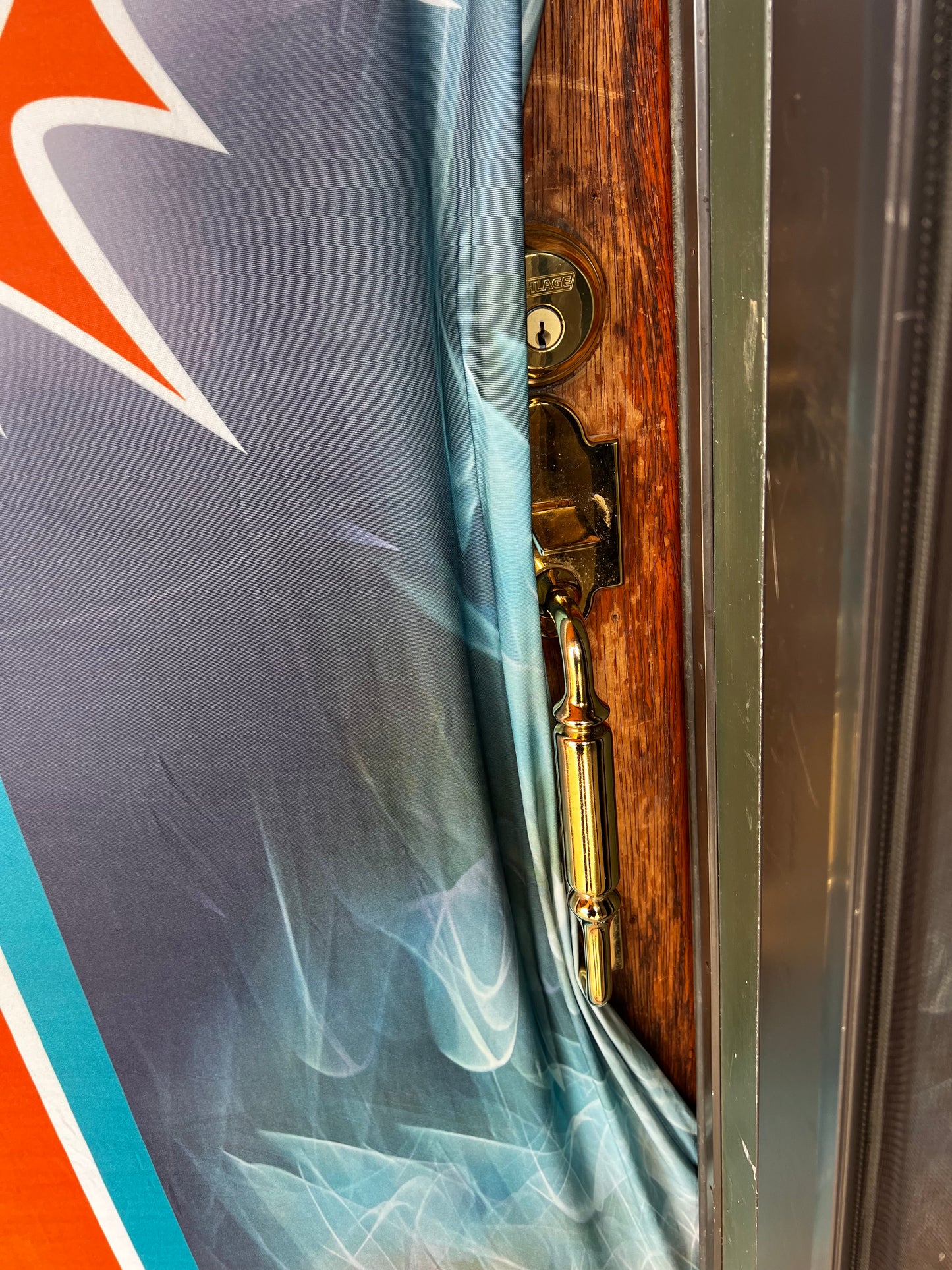 Miami Dolphins Door Cover