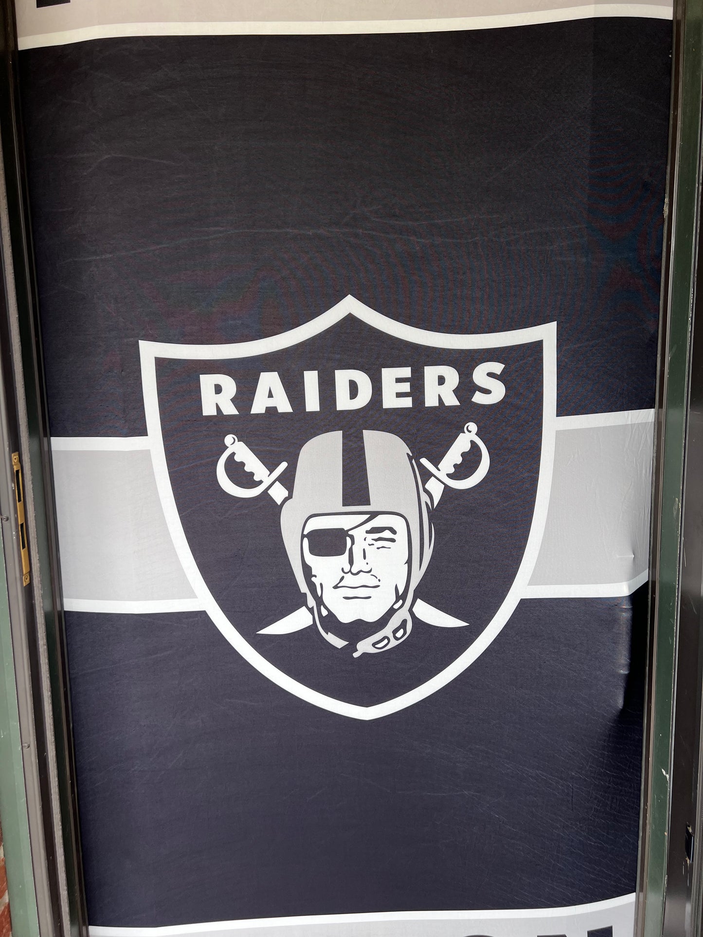 Las Vegas Raiders Door Cover