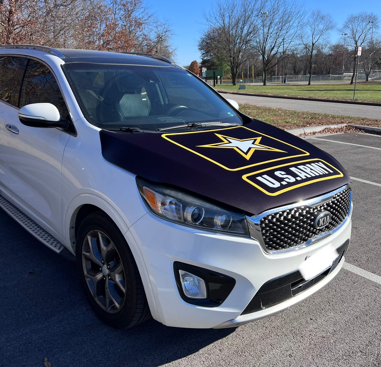 U.S. Army Car Hood Cover
