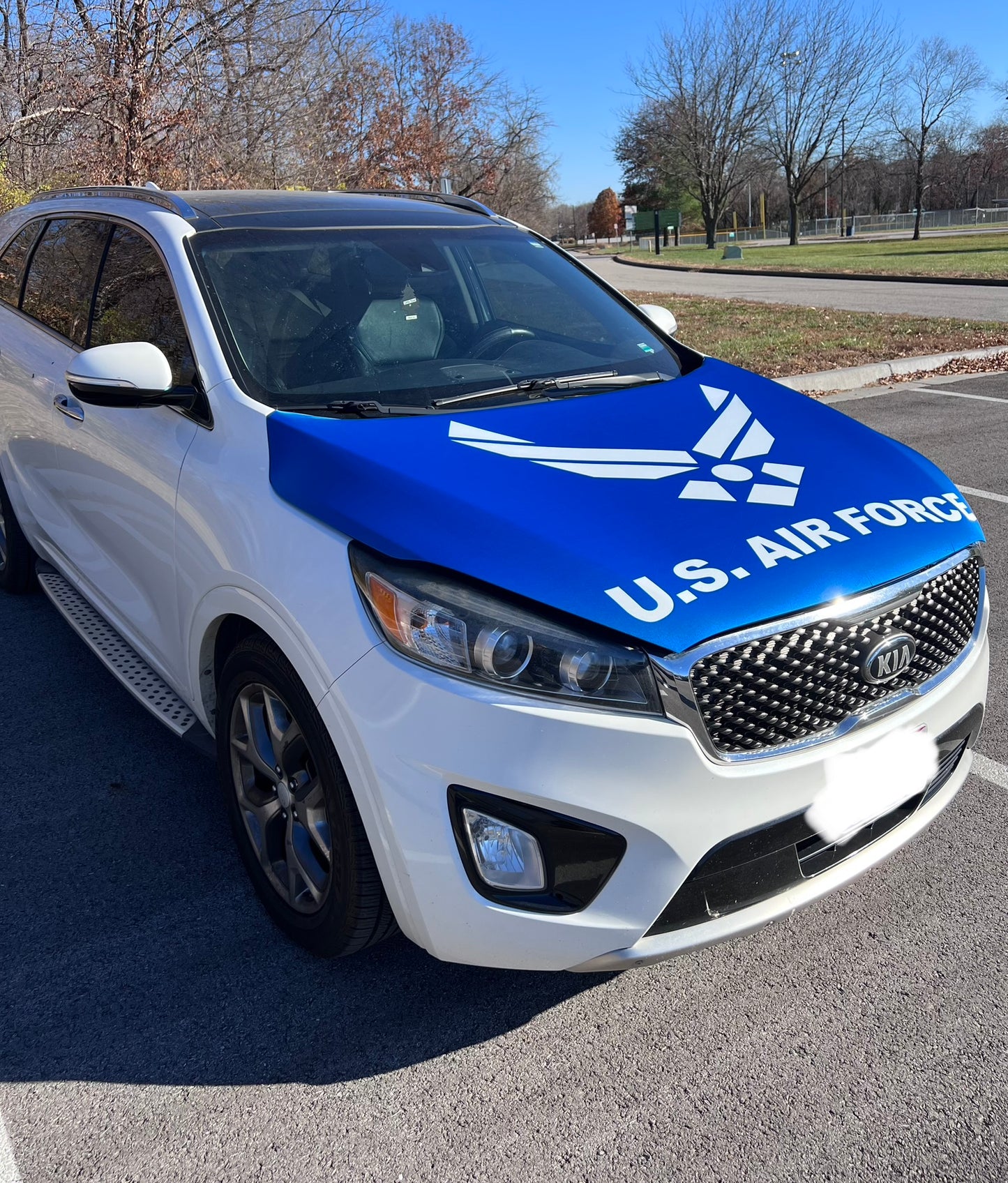 U.S. Air Force Car Hood Cover