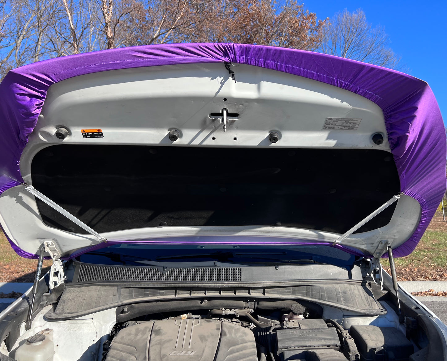 K-State Car Hood Cover