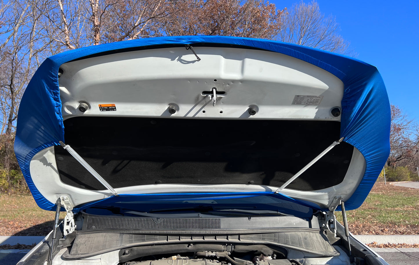 KU Jayhawks Car Hood Cover