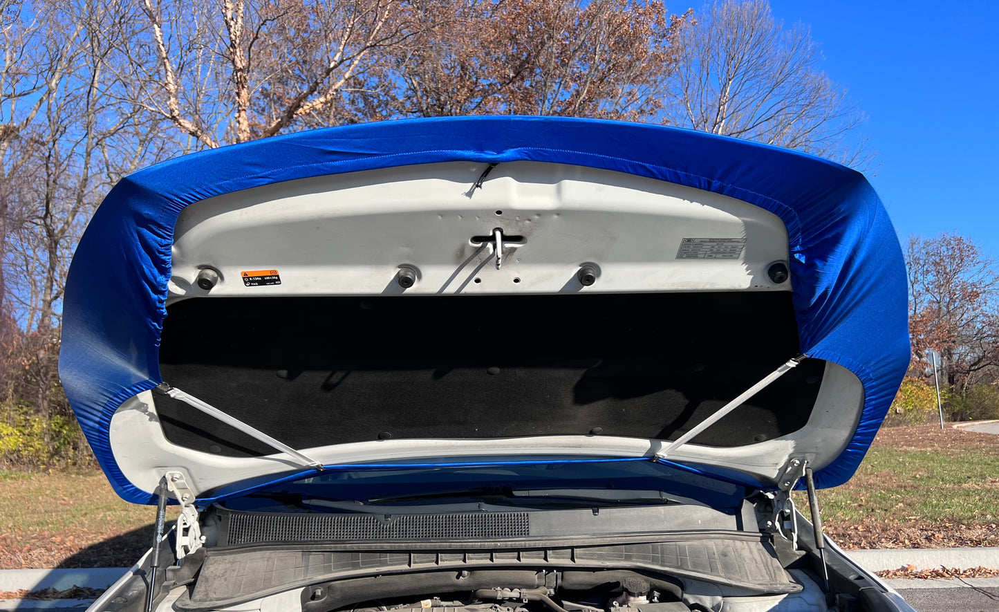 Golden State Warriors Basketball Car Hood Cover