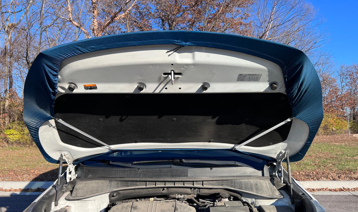 Michigan State College Car Hood Cover