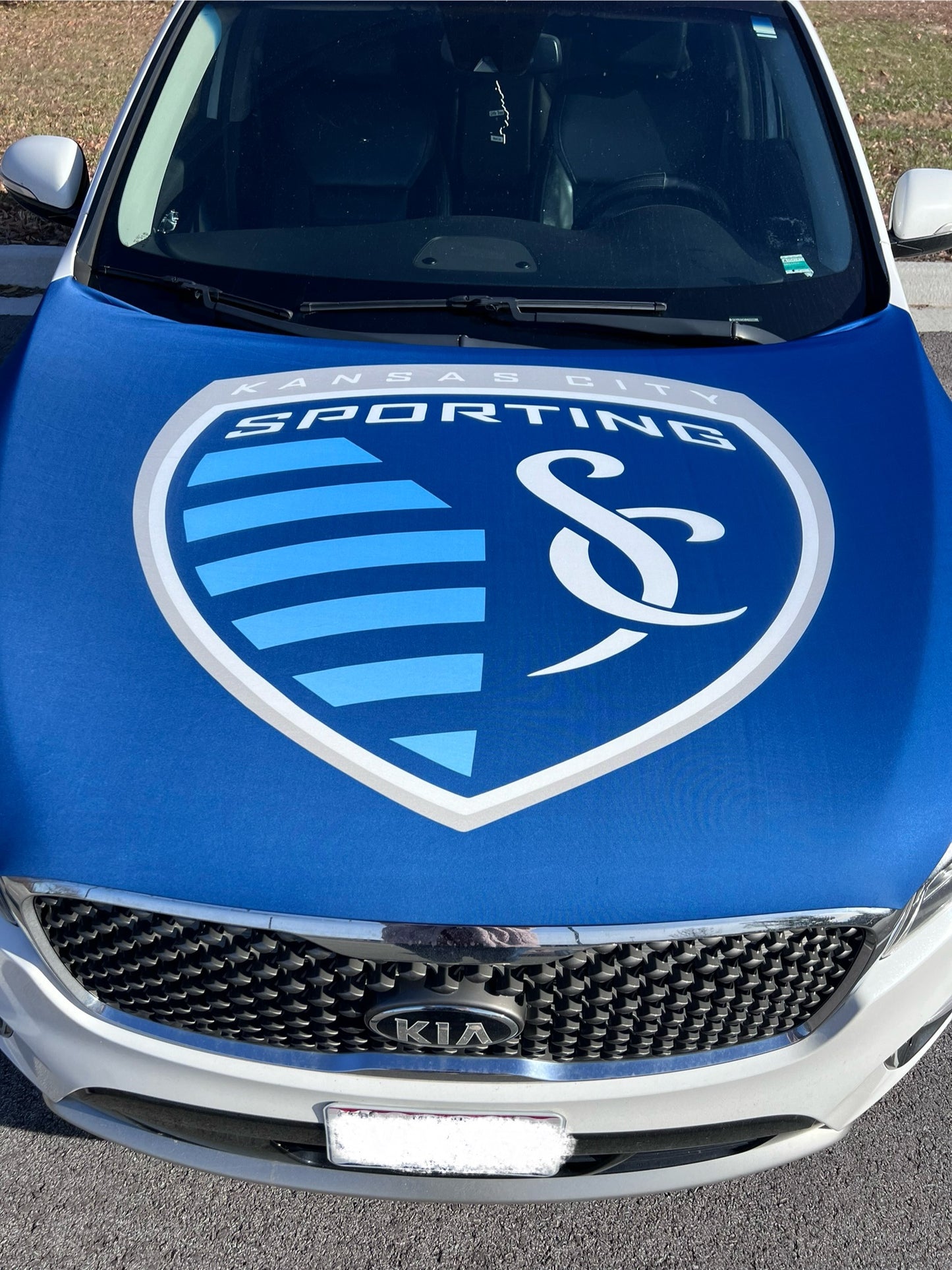 Sporting KC Car Hood Cover