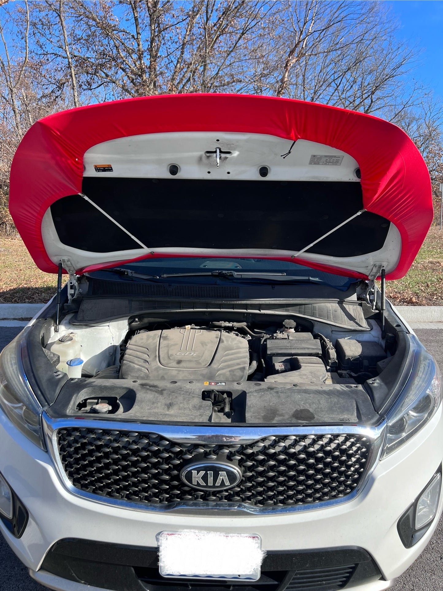 Marine Corps Car Hood Cover