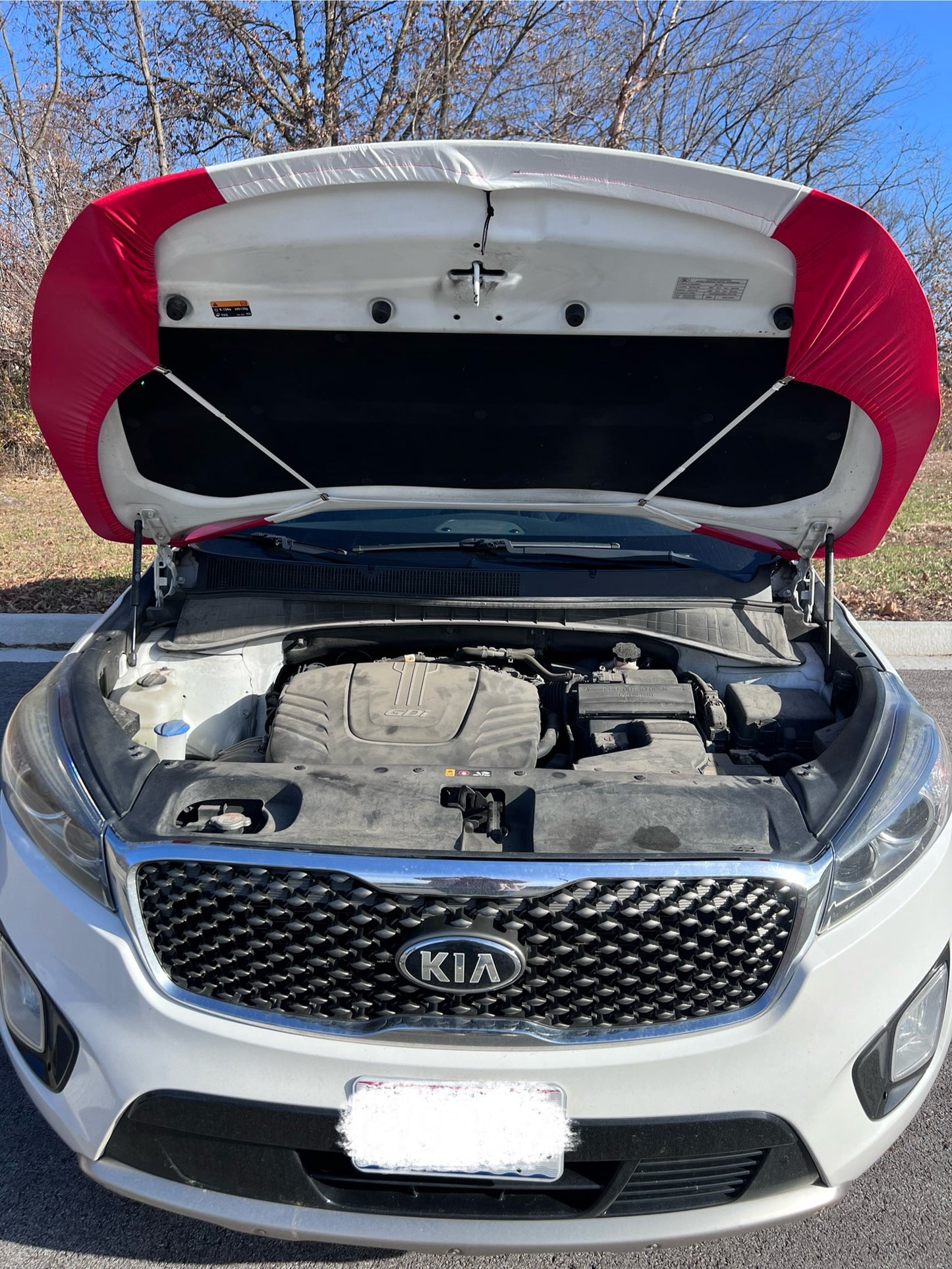 Canadian Flag Car Hood Cover
