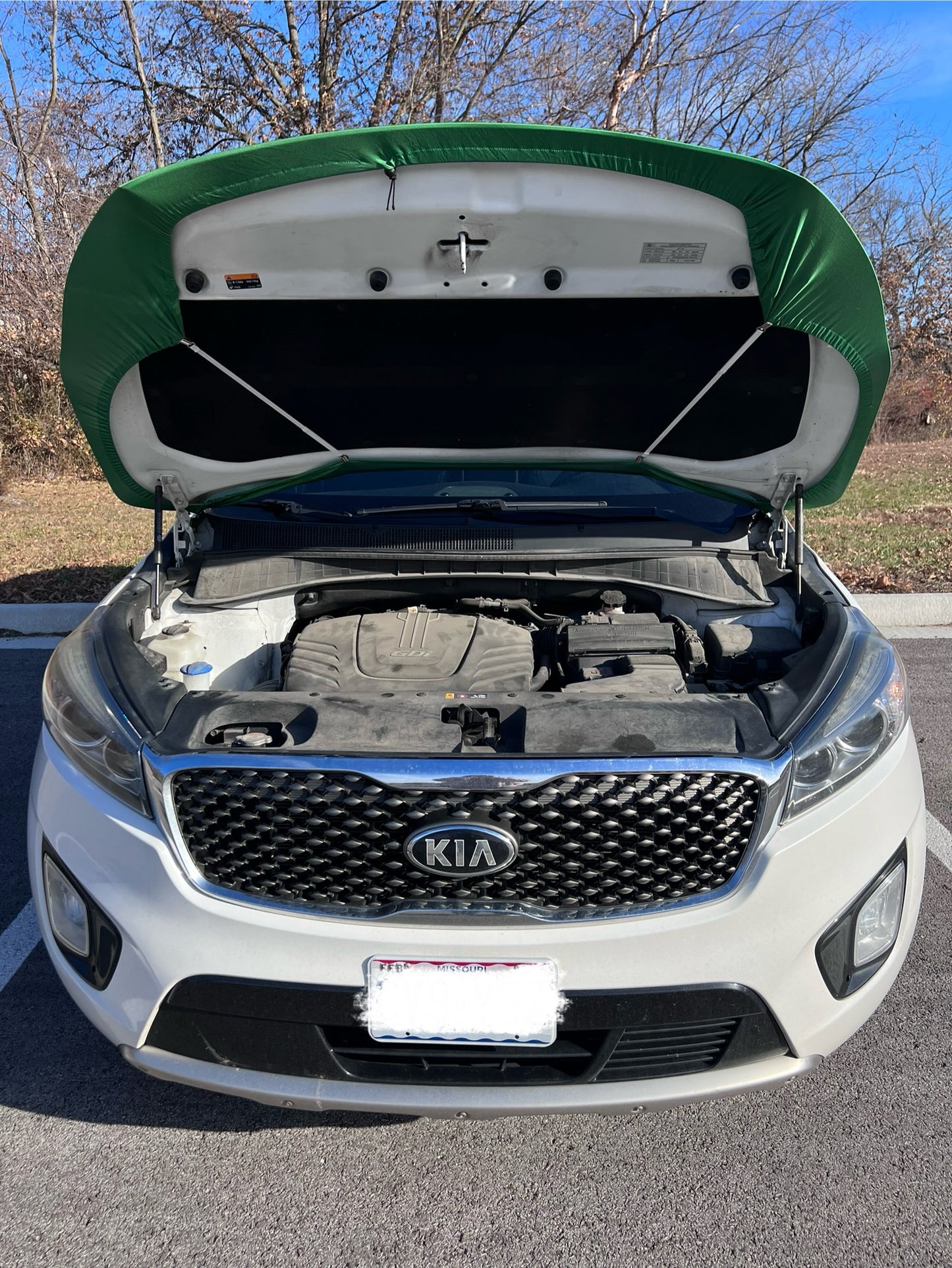 Milwaukee Bucks Basketball Car Hood Cover