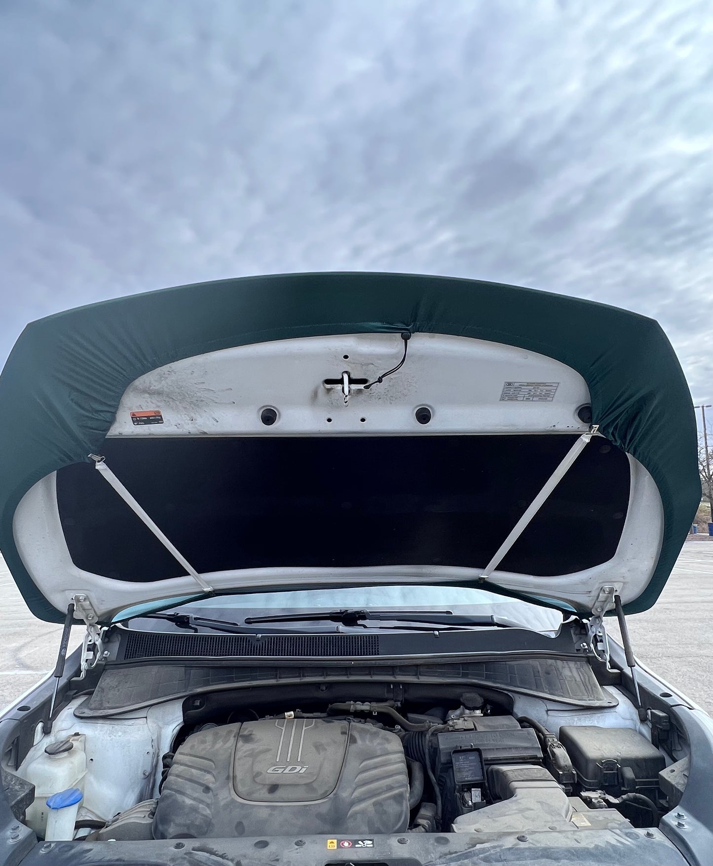 Green Bay Packers Car Hood Cover