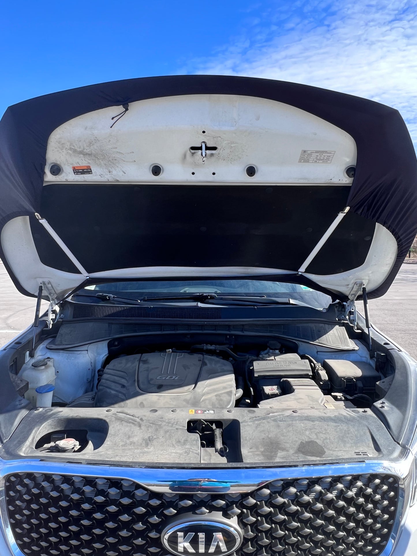Raiders Car Hood Cover