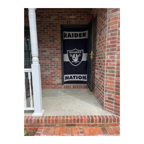 Las Vegas Raiders Door Cover
