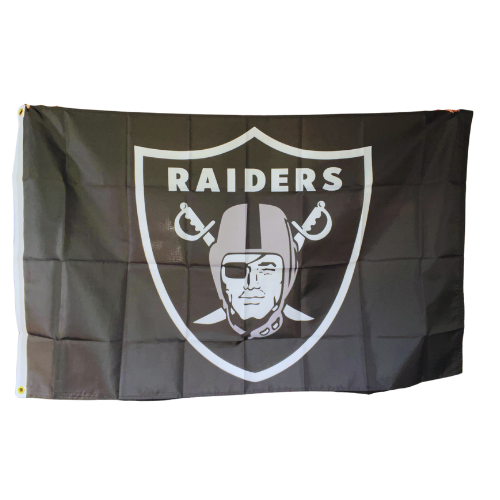 Large Indoor/Outdoor Las Vegas Raiders Flag