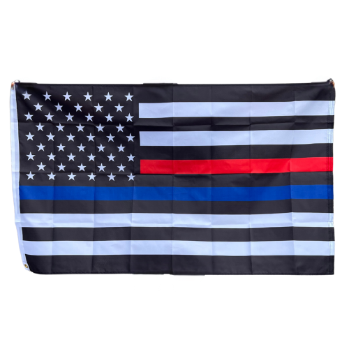 Large Indoor/Outdoor First Responders Flag