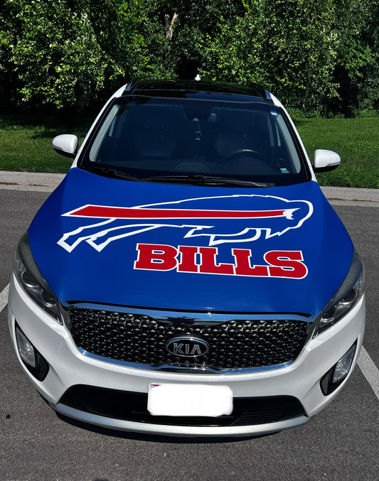 Buffalo Bills Car Hood Cover