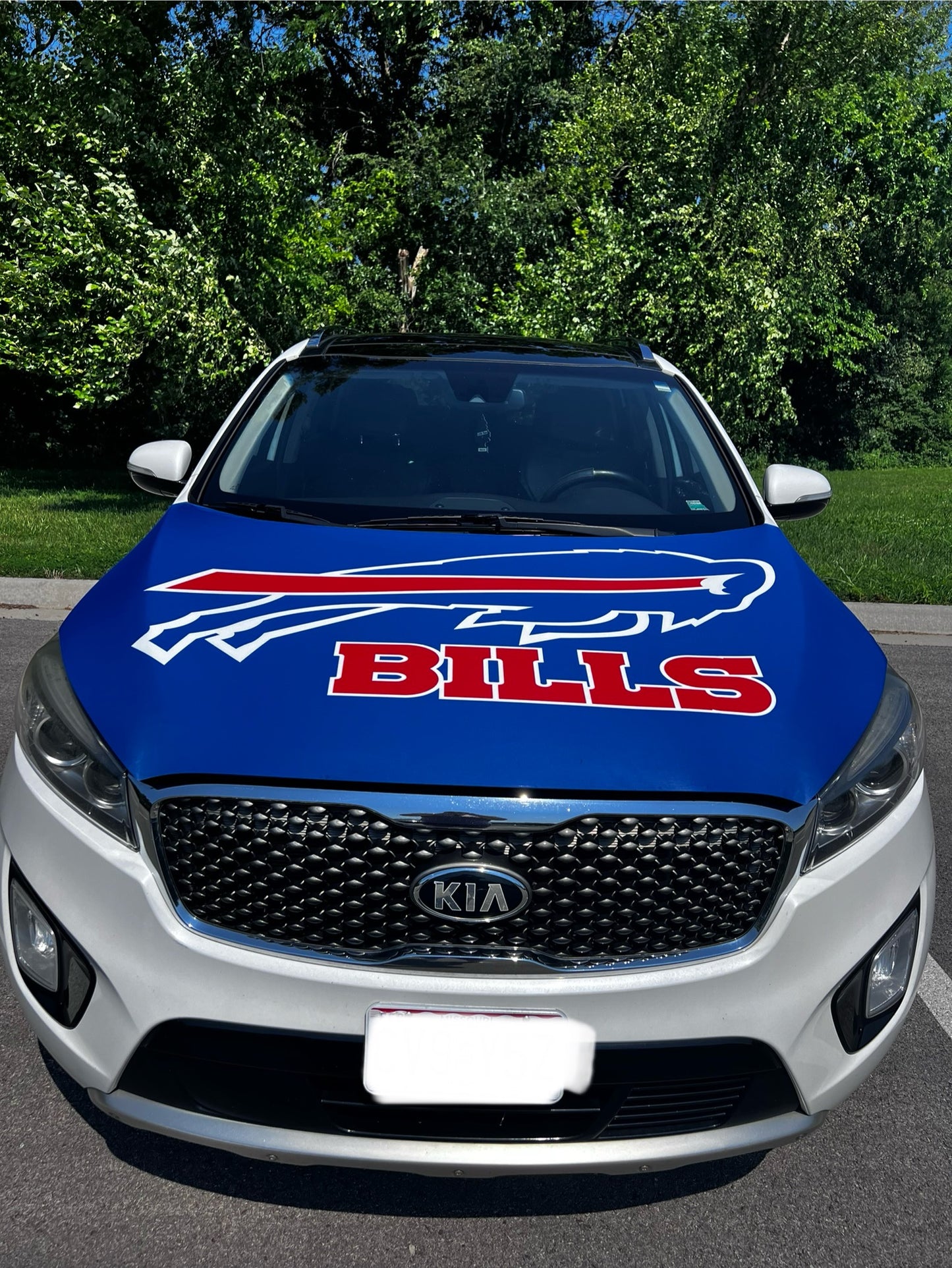 Buffalo Bills Car Hood Cover