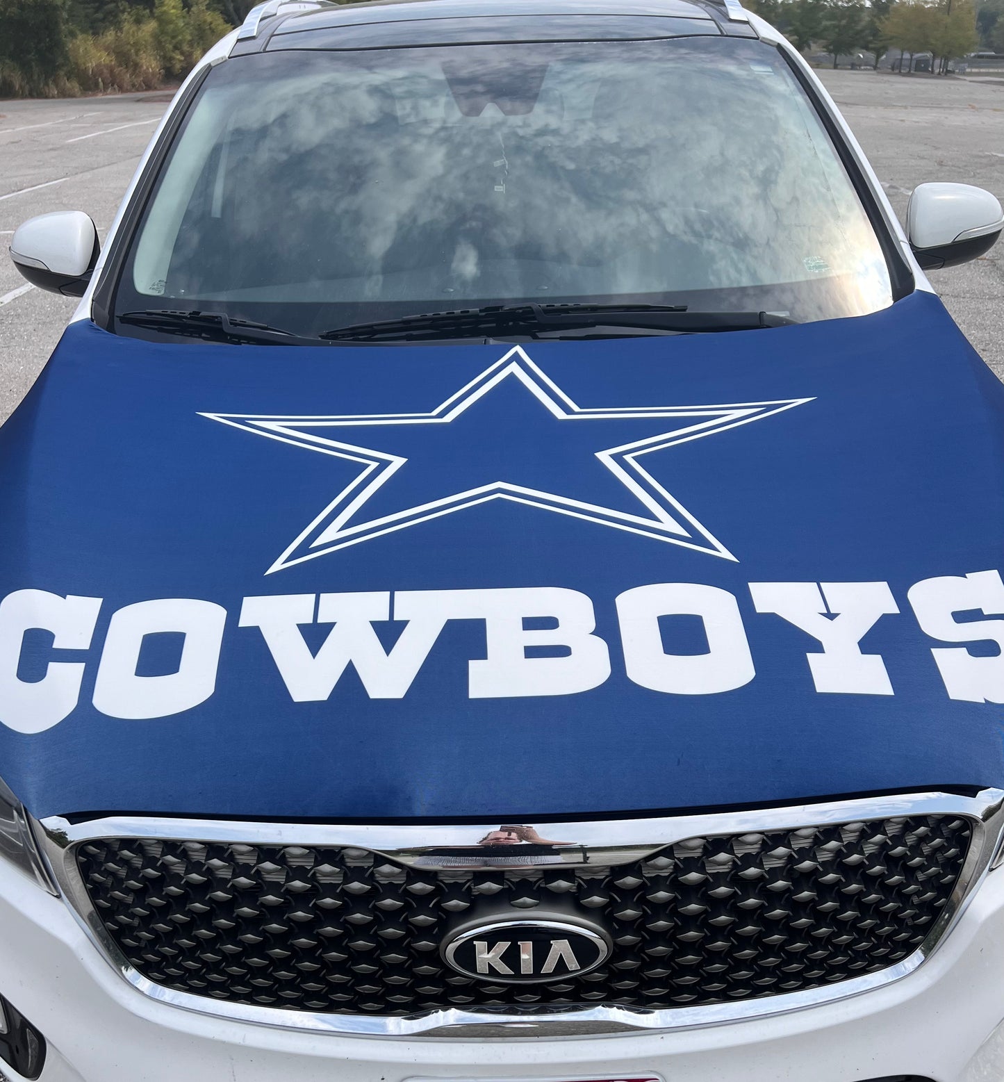 Dallas Cowboys Car Hood Cover