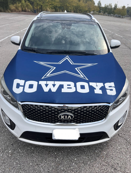 Dallas Cowboys Car Hood Cover