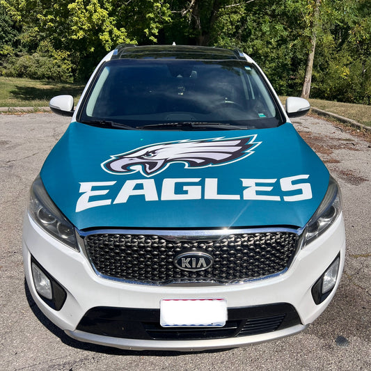 Philadelphia Eagles Car Hood Cover