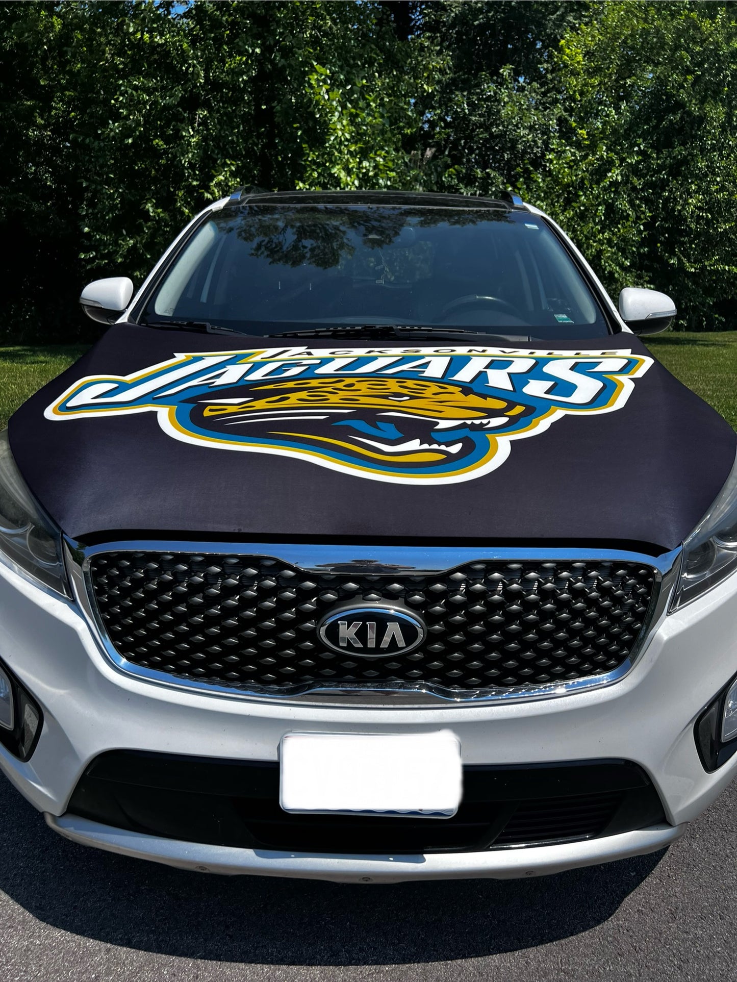 Jacksonville Jaguars Car Hood Cover