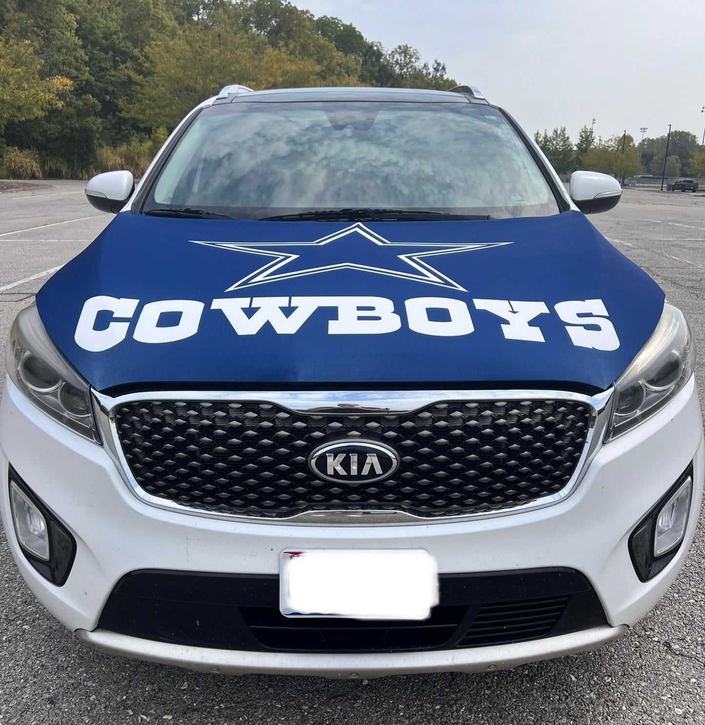 Dallas Cowboys Car Hood Cover