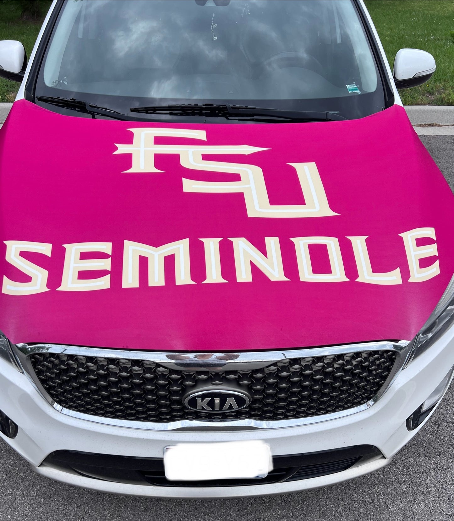 Florida State University Car Hood Cover