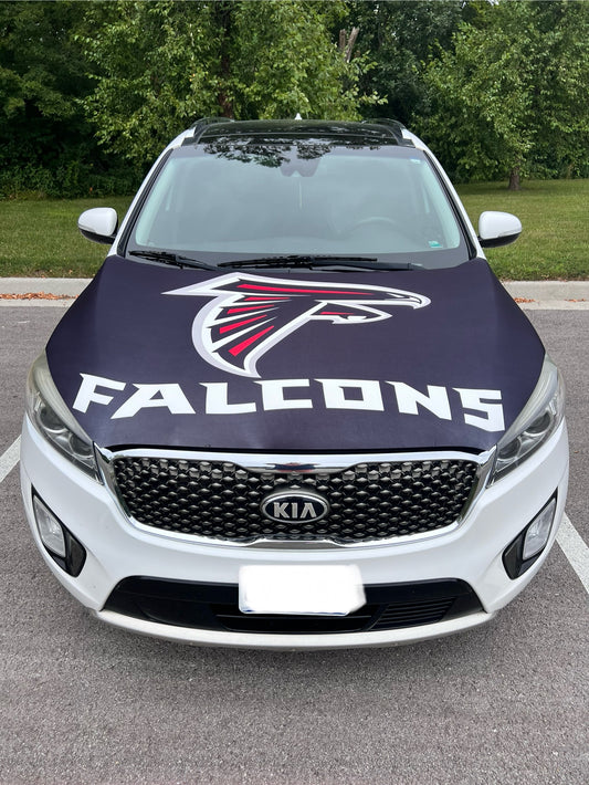 Atlanta Falcons Car Hood Cover