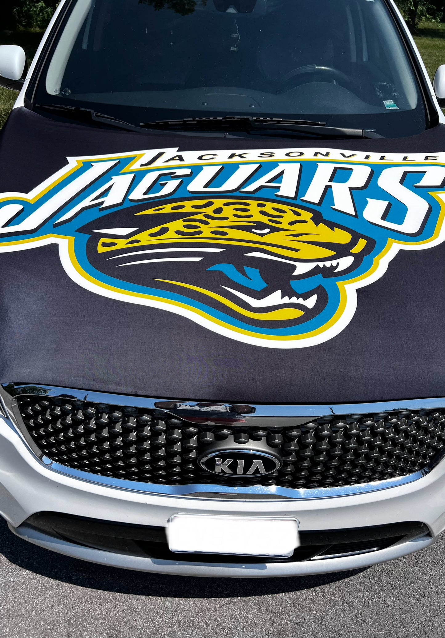 Jacksonville Jaguars Car Hood Cover