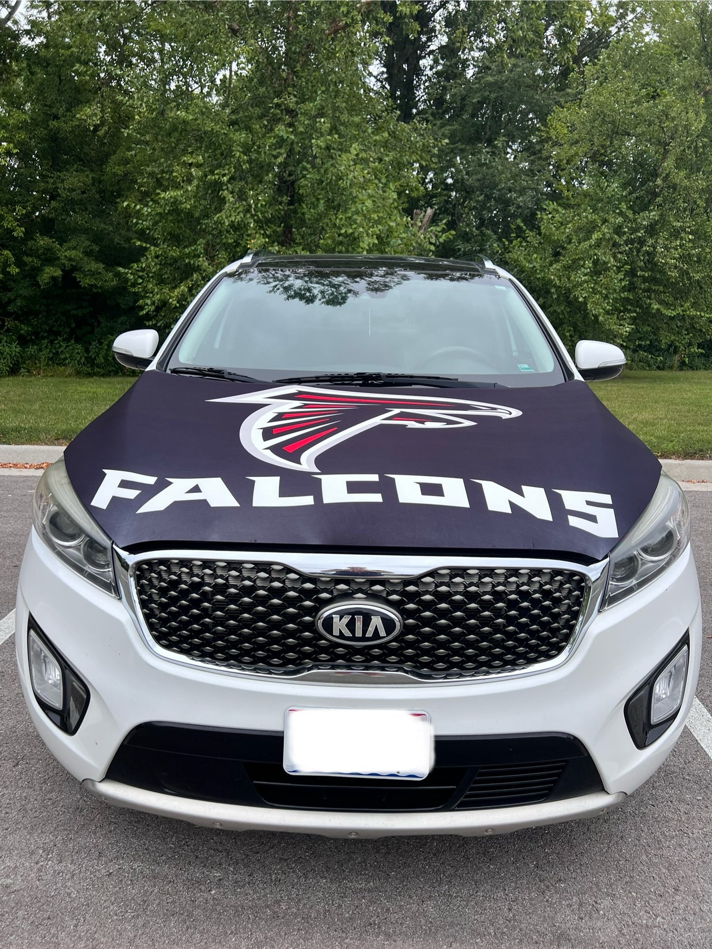 Atlanta Falcons Car Hood Cover