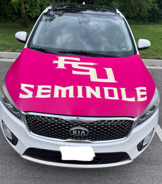 Florida State University Car Hood Cover