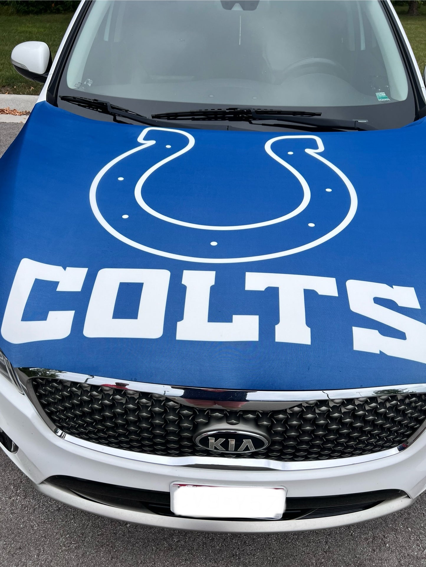 Indianapolis Colts Car Hood Cover