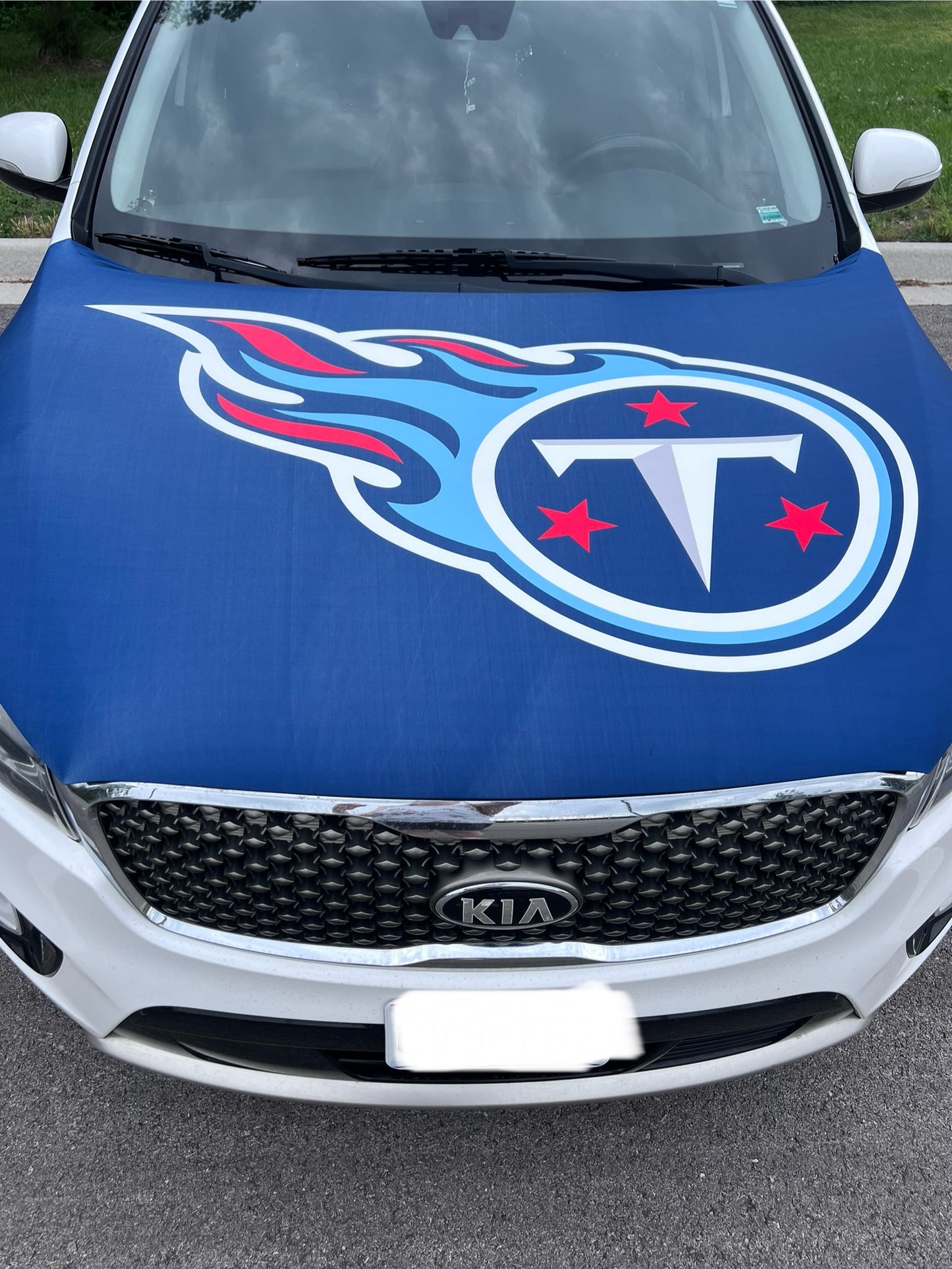 Tennessee Titans Car Hood Cover