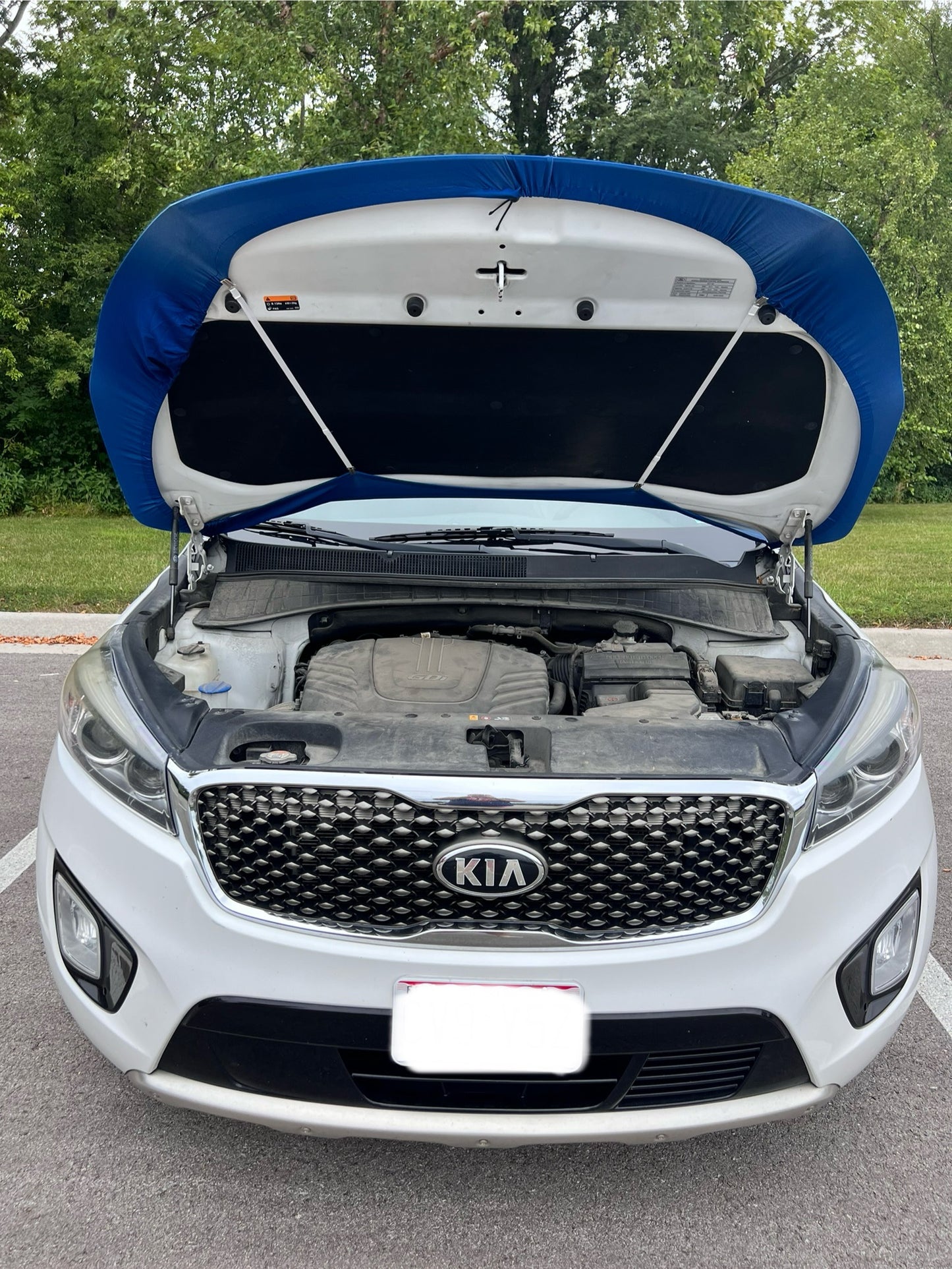 Indianapolis Colts Car Hood Cover