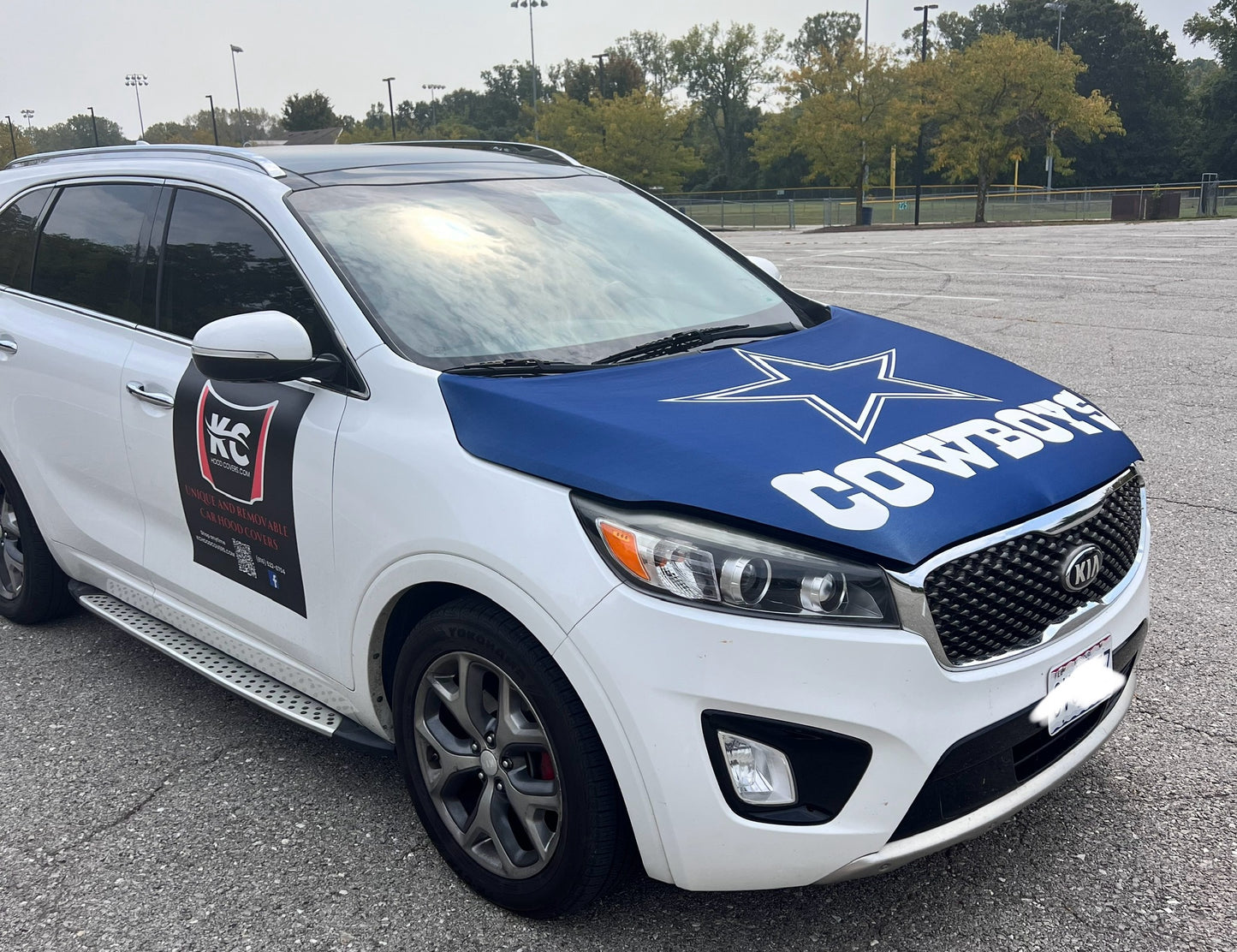 Dallas Cowboys Car Hood Cover