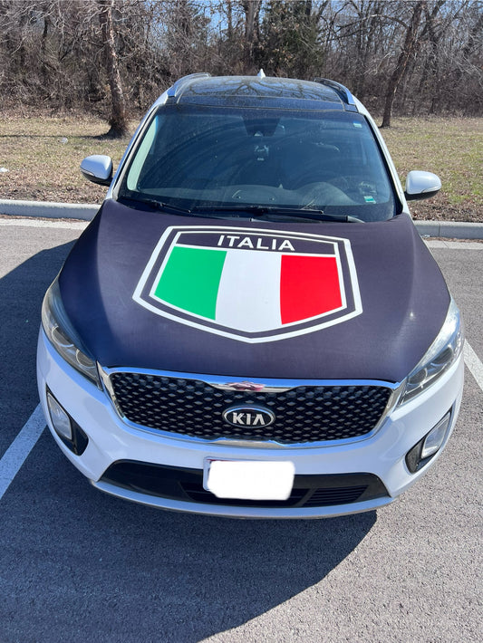 Italia Car Hood Cover