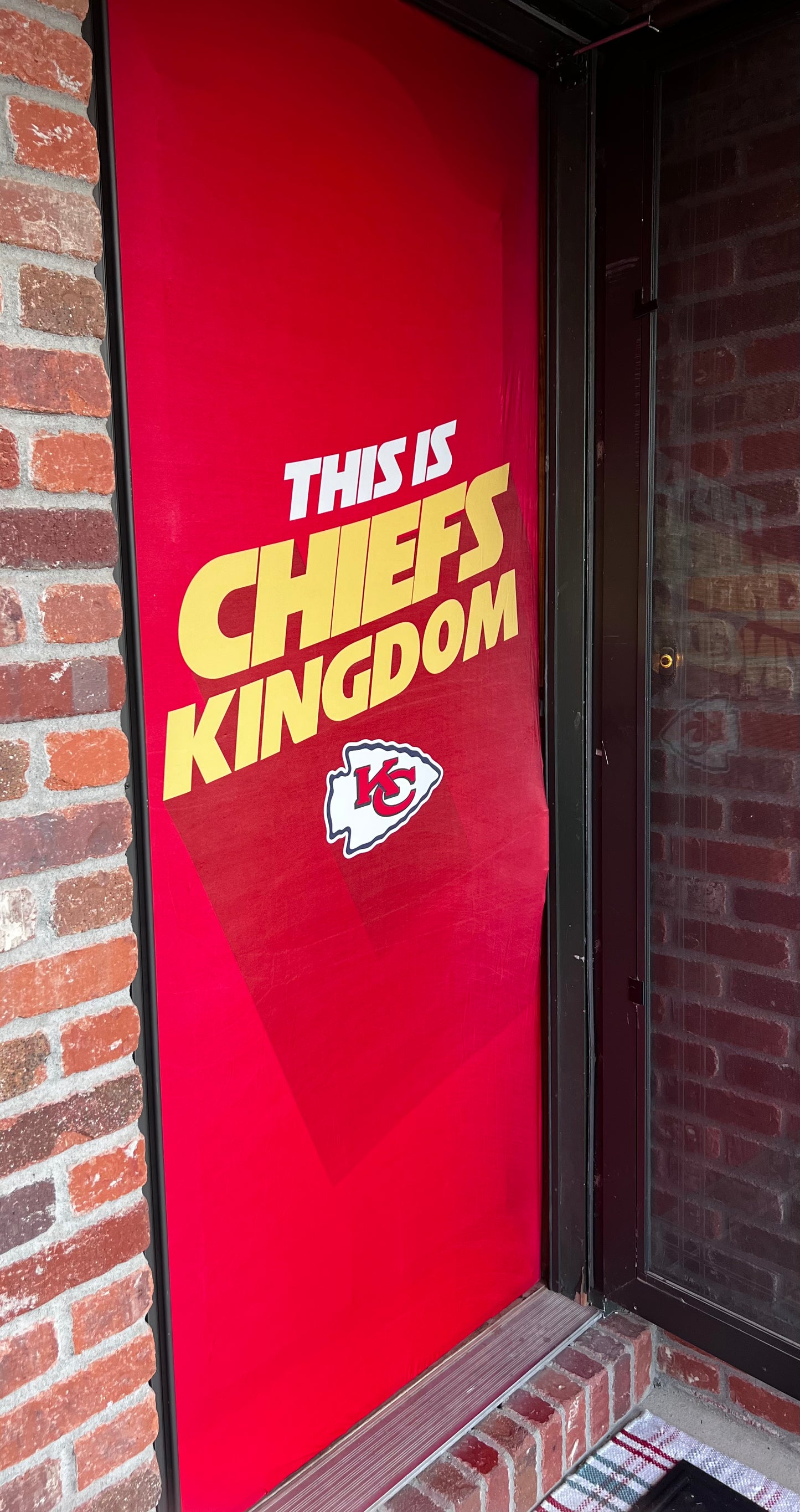 Chiefs Kingdom Full Size Door Cover