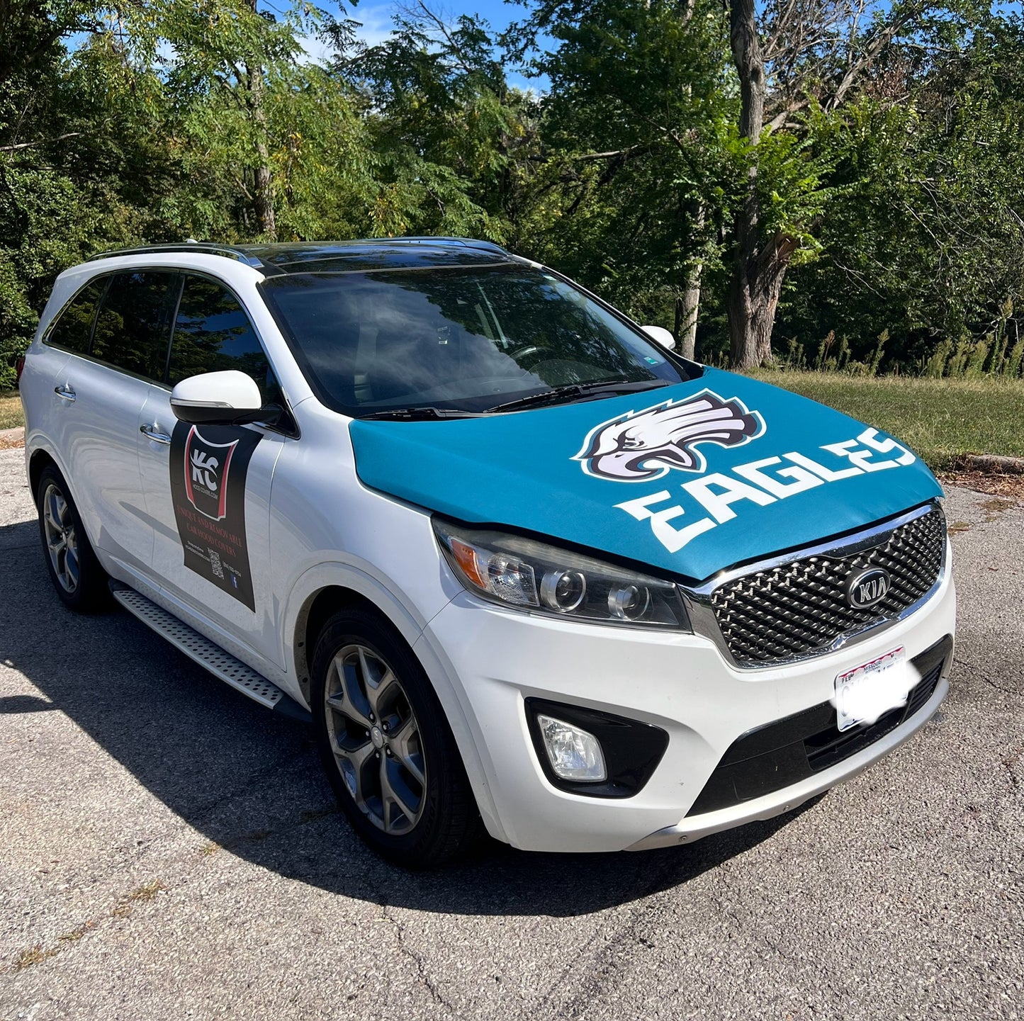 Philadelphia Eagles Car Hood Cover