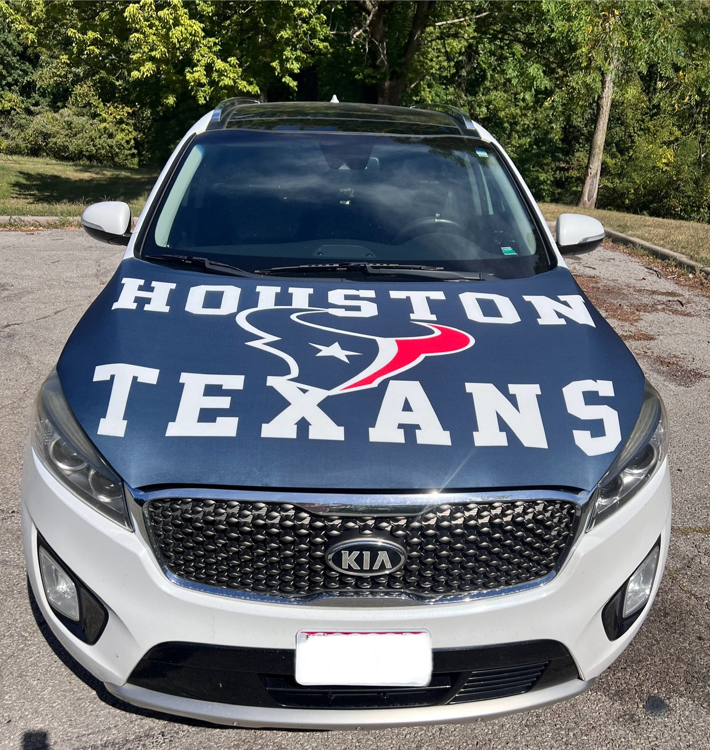 Houston Texans Car Hood Cover