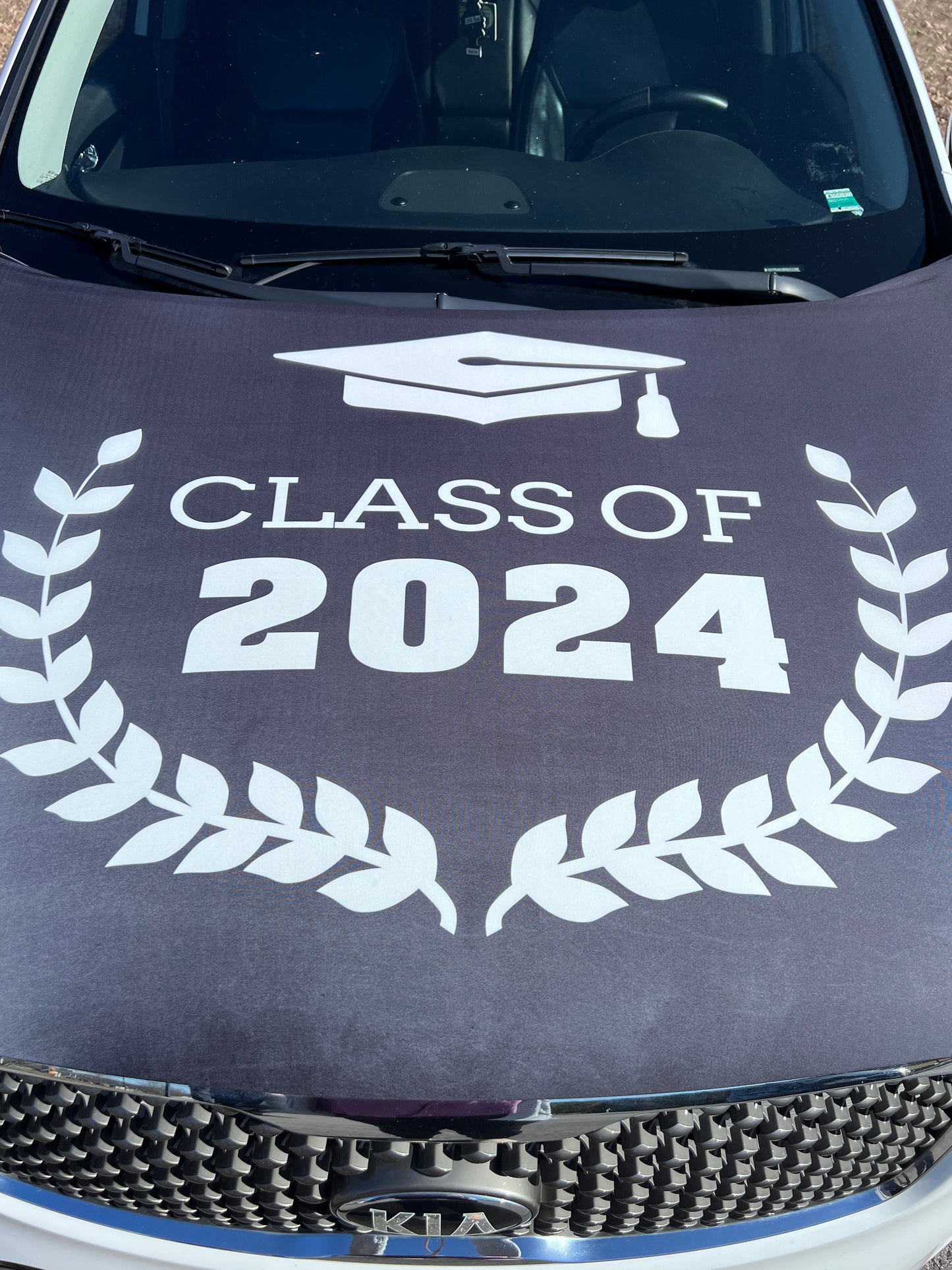 Class of 2024 Car Hood Cover