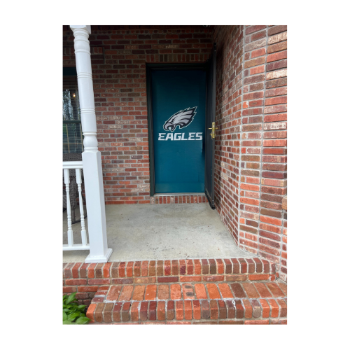 Philadelphia Eagles Door Cover