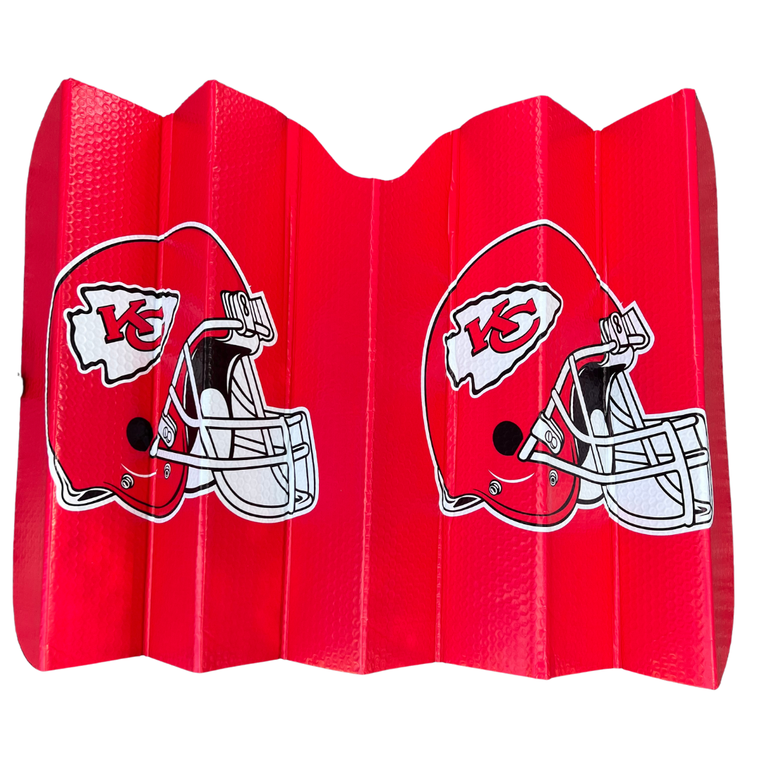 Chiefs Helmet Windshield Sun Visor